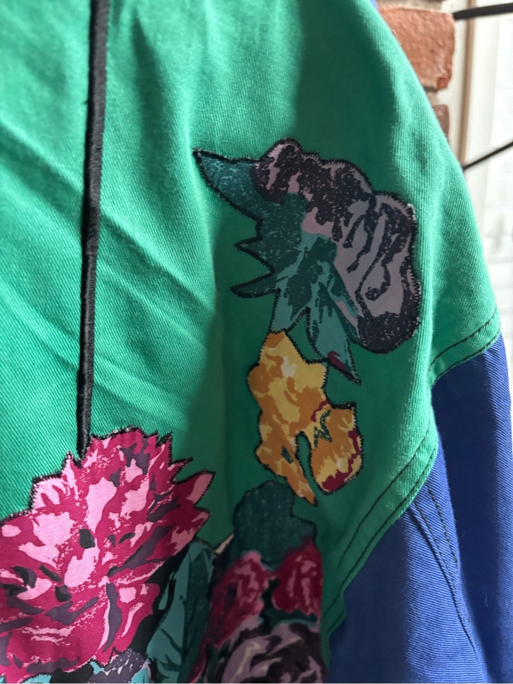 RARE vintage graphic art trucker jacket - Picture 6 of 16